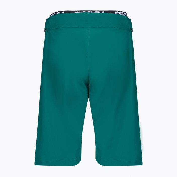 Pantaloni scurți de MTB Oakley Drop In pentru femei, verde FOA500275 11
