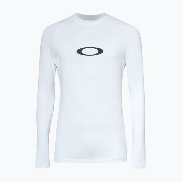 Oakley Ellipse Rashguard tricou de înot pentru bărbați alb FOA403767100 2