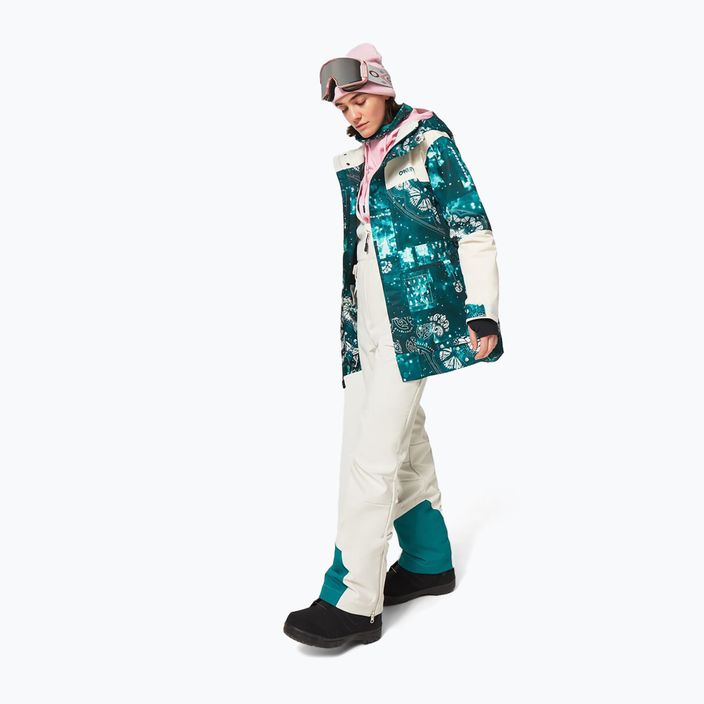 Oakley TC Aurora RC Insulated jachetă de snowboard pentru femei  verde FOA500278 3