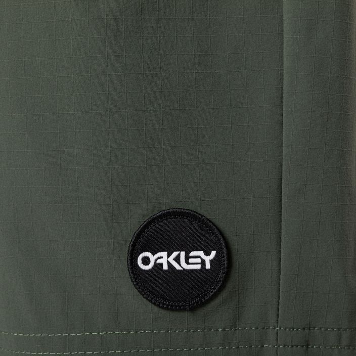 Pantaloni scurți de baie pentru bărbați Oakley Oneblock 18" maro FOA40430186L 3