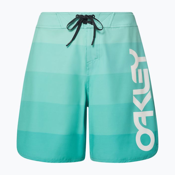 Pantaloni scurți de baie Oakley Retro Mark 19" pentru bărbați, verde FOA4043047GR 4