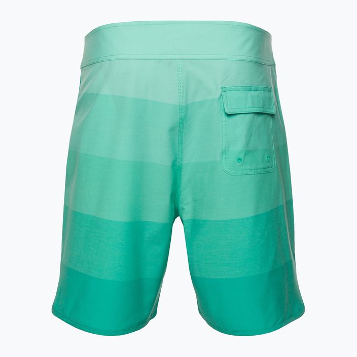 Pantaloni scurți de baie Oakley Retro Mark 19" pentru bărbați, verde FOA4043047GR 2
