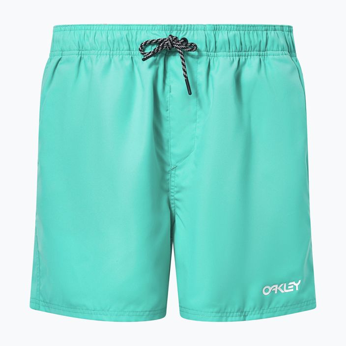 Oakley Beach Volley 16" pantaloni scurți de înot pentru bărbați, verzi FOA4043107GR
