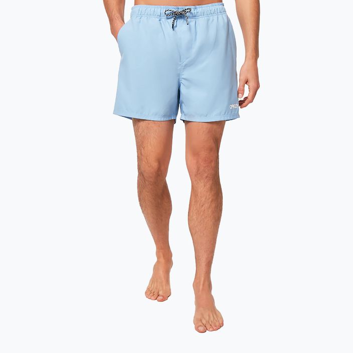 Pantaloni scurți de baie Oakley Beach Volley 16" pentru bărbați, albastru FOA4043106EK 5