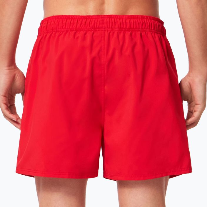 Pantaloni scurți de baie Oakley Beach Volley 16" pentru bărbați, roșu FOA404310465 4
