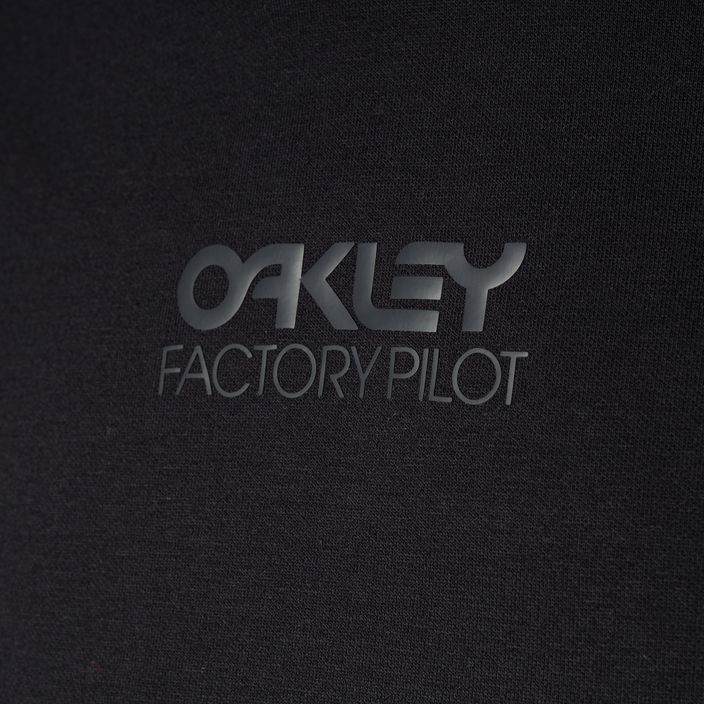 Bărbați Oakley Factory Pilot Rc Hoodie negru FOA404506 tricou cu glugă pentru ciclism 9