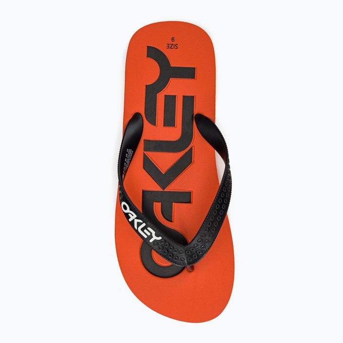 Papuci de baie Oakley College Flip Flop Orange pentru bărbați FOF10025525571G 6