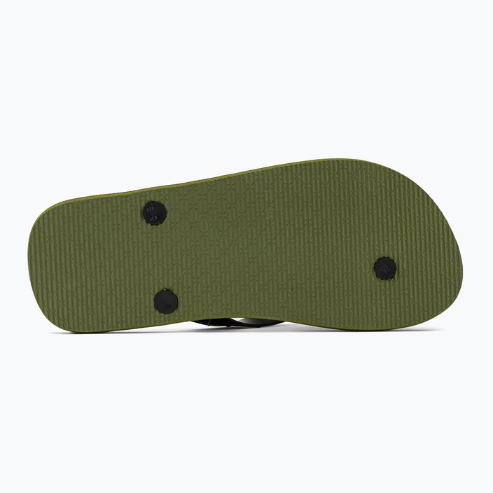 Papuci de baie Oakley Catalina Flip Flop verde pentru bărbați FOF10042386L 5