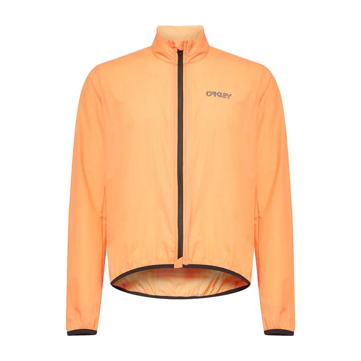 Jachetă de ciclism Oakley Elements Pkble Jacket II portocaliu pentru bărbați FOA404493 2