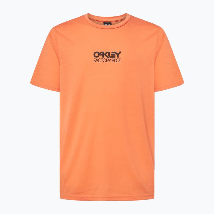 Bărbați Oakley Factory Pilot Ss Tee portocaliu FOA404507 tricou de ciclism