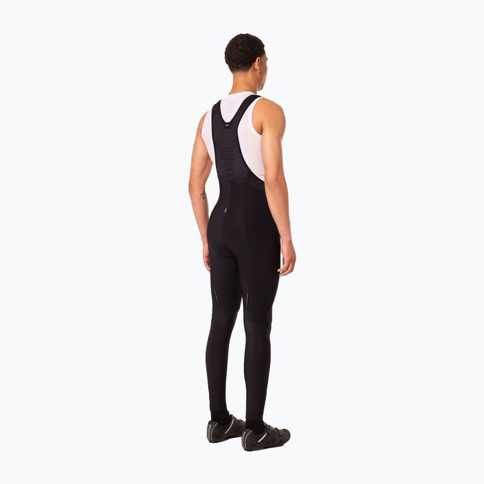 Pantaloni scurți de ciclism Oakley Clima Thermal Bib Tight pentru bărbați negru FOA404886 3