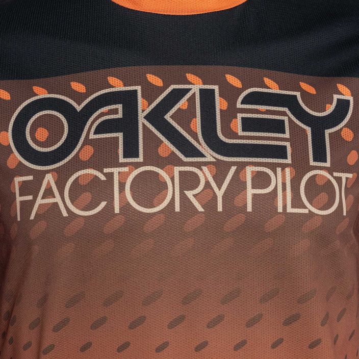 Tricou de ciclism pentru bărbați Oakley Seeker Gradient Ss Orange FOA404903 3