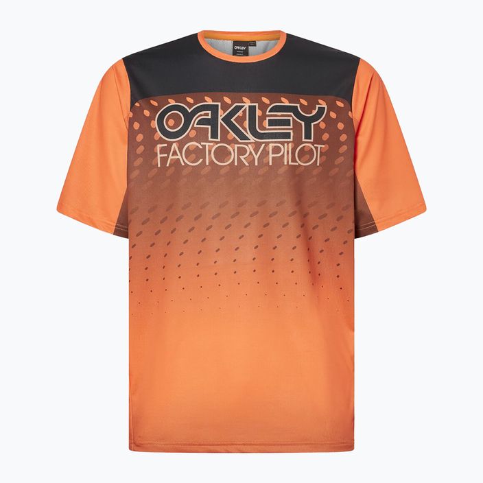 Tricou de ciclism pentru bărbați Oakley Seeker Gradient Ss Orange FOA404903 5