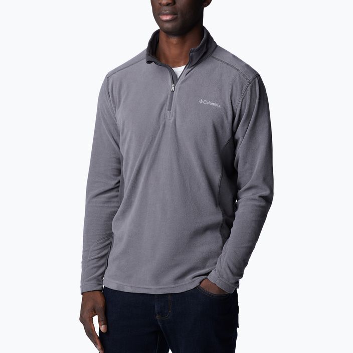 Columbia Klamath Range II tricou fleece gri pentru bărbați 1352472 4