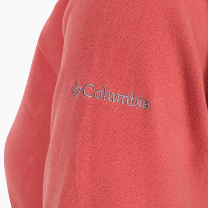 Columbia Glacial IV bluză de trening fleece pentru femei coral închis 1802201 10
