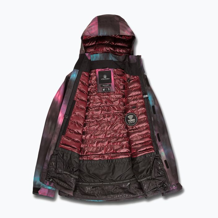 Jachetă de snowboard pentru femei Volcom Pine 2L Tds Inf negru-albastru H0452208-BTD 11