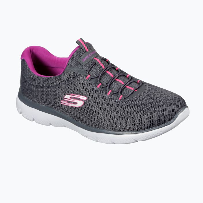 SKECHERS Summits pantofi de antrenament pentru femei cărbune/violet 7