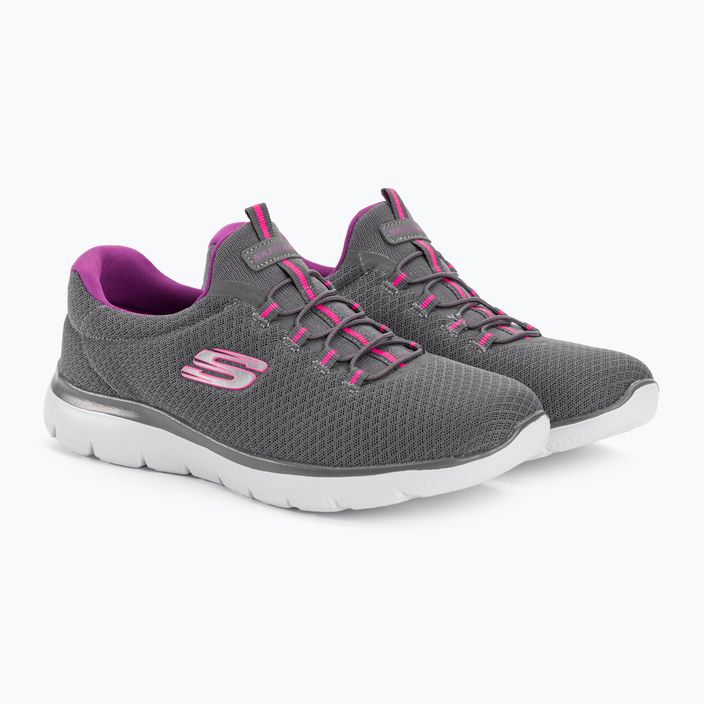 SKECHERS Summits pantofi de antrenament pentru femei cărbune/violet 4