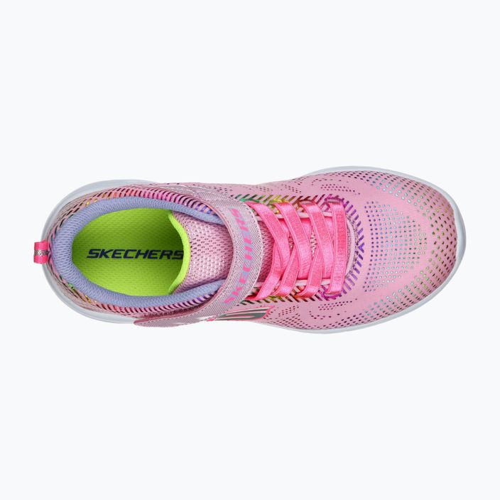 SKECHERS Go Run 600 Shimmer Speeder pantofi de antrenament pentru copii roz deschis/multi 15