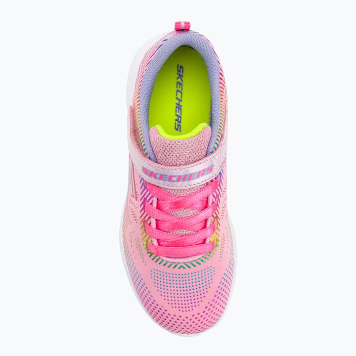 SKECHERS Go Run 600 Shimmer Speeder pantofi de antrenament pentru copii roz deschis/multi 6