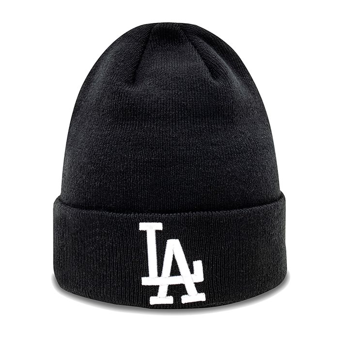 Șapcă New Era MLB Essential Cuff Beanie Los Angeles Dodgers black 2