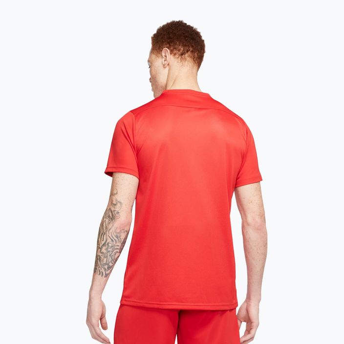Tricou de fotbal pentru bărbați Nike Dry-Fit Park VII roșu universitar / alb 2
