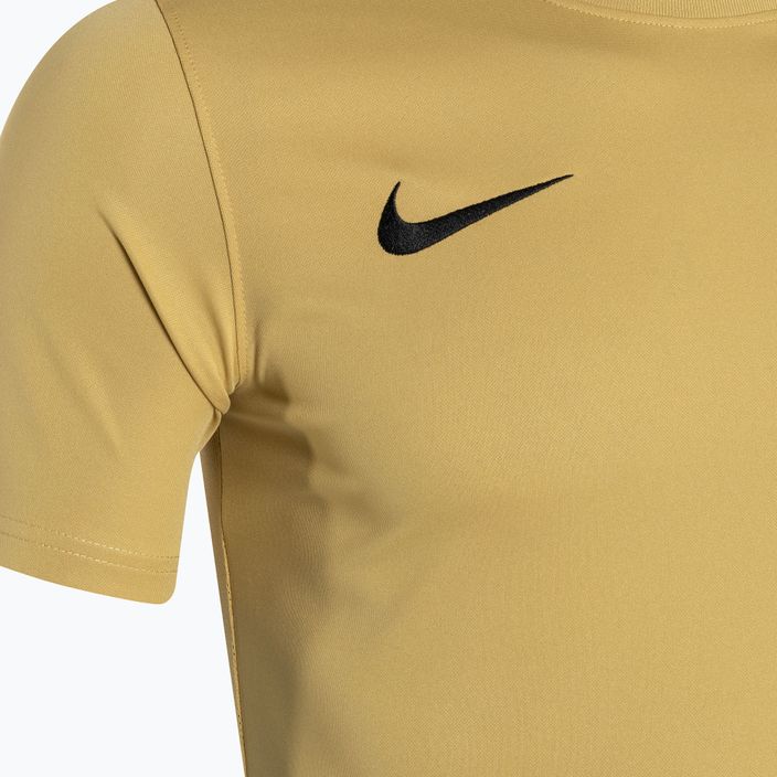 Tricou de fotbal pentru bărbați Nike Dri-FIT Park VII jersey gold/black 3