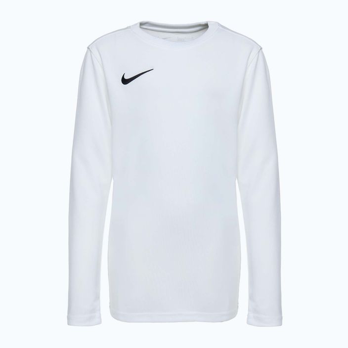 Longsleeve de fotbal pentru copii Nike Dri-Fit Park VII white/black