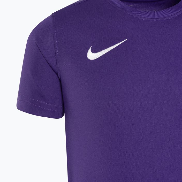 Tricou de fotbal pentru copii Nike Dri-FIT Park VII Jr court purple/white 3