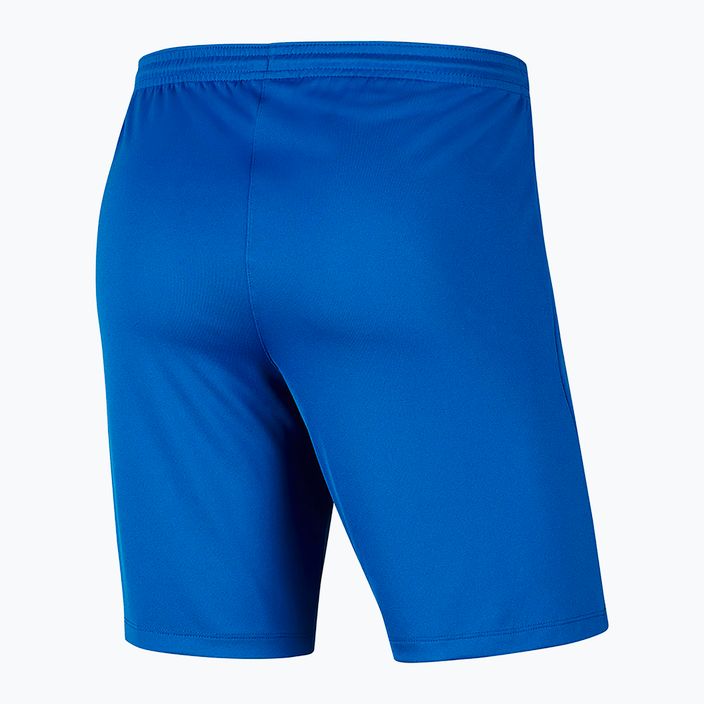 Pantaloni scurți de fotbal pentru copii Nike Dry-Fit Park III albastru BV6865-463 2