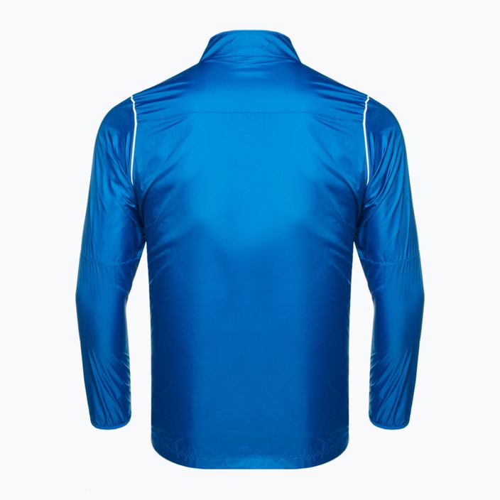 Geacă de fotbal pentru bărbați Nike Park 20 Rain Jacket royal blue/white/white 2