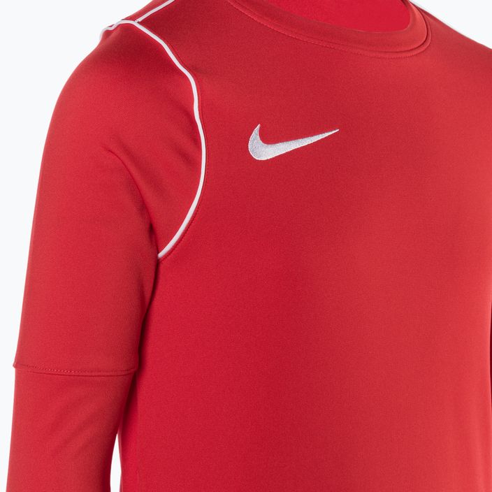 Bluză de fotbal pentru copii Nike Dri-FIT Park 20 Crew university red/white/white 3