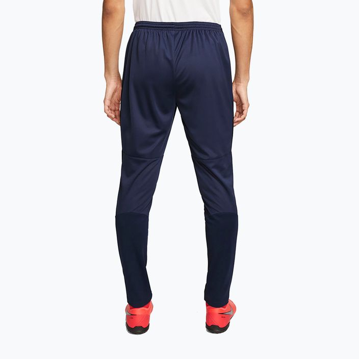 Pantaloni de fotbal Nike Dri-Fit Park 20 KP pentru copii, albastru marin BV6902-451 2