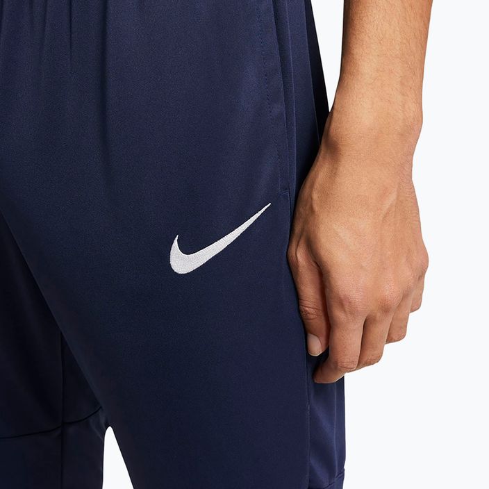 Pantaloni de fotbal Nike Dri-Fit Park 20 KP pentru copii, albastru marin BV6902-451 4
