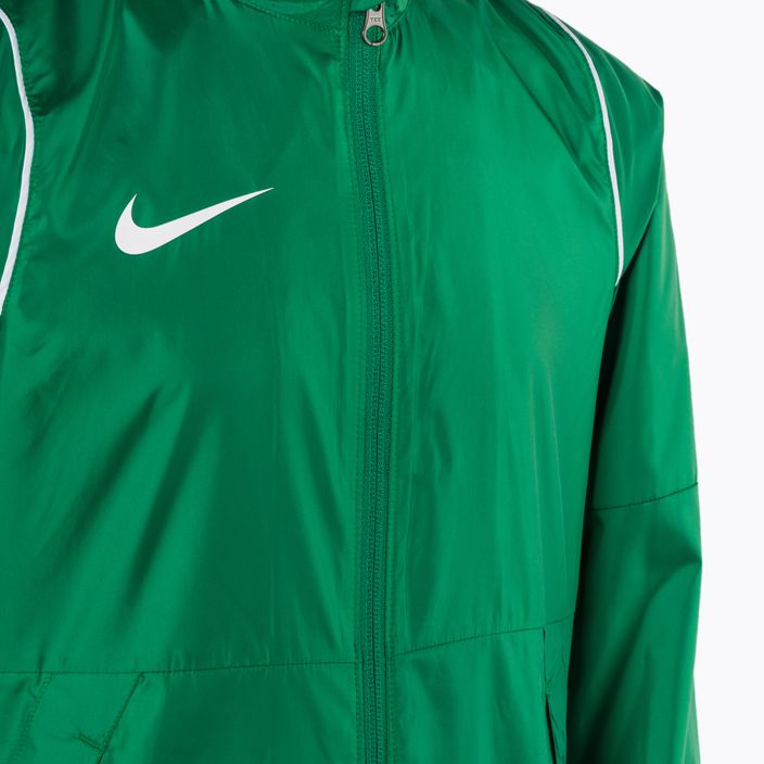 Geacă de fotbal pentru copii Nike Park 20 Rain Jacket pine green/white/white 3