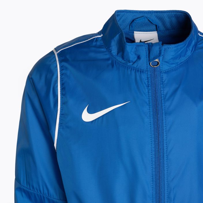 Geacă de fotbal pentru copii Nike Park 20 Rain Jacket royal blue/white/white 3
