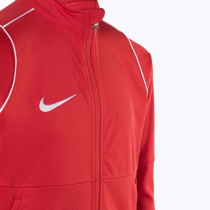 Bluză de fotbal pentru copii Nike Dri-FIT Park 20 Knit Track university red/white/white 3
