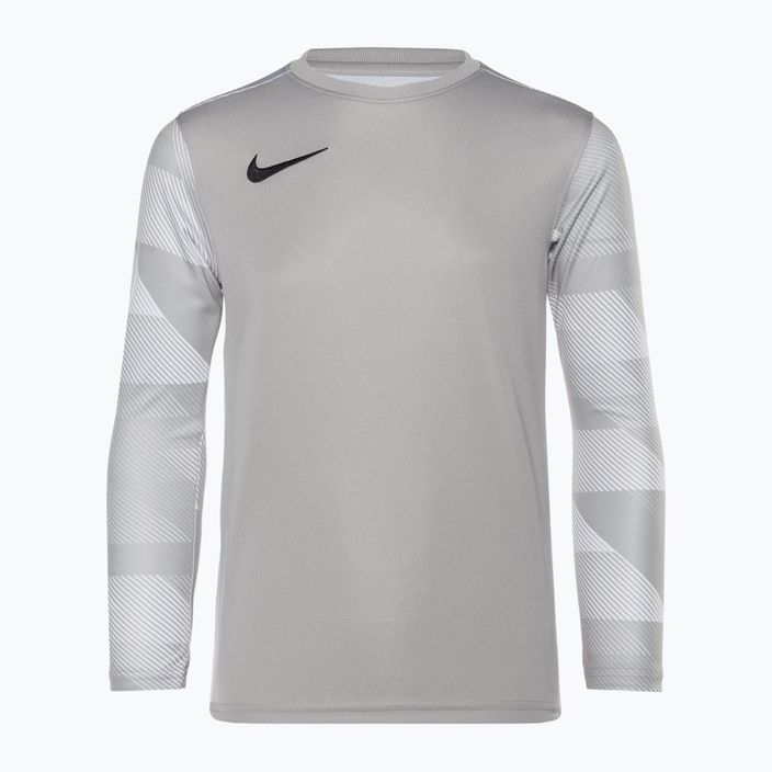 Tricou de portar pentru copii Nike Dri-FIT Park IV Goalkeeper pewter grey/white/black