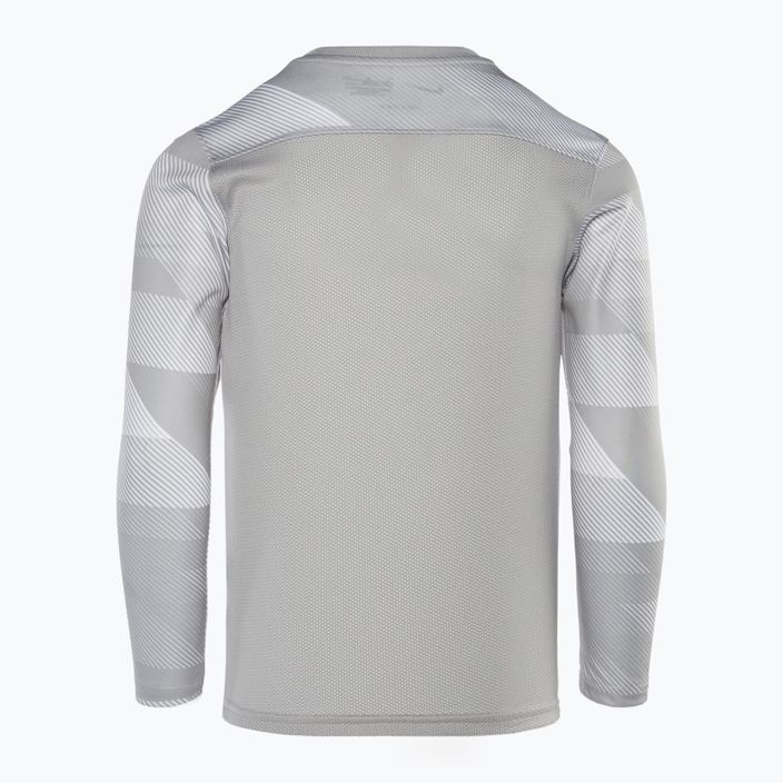Tricou de portar pentru copii Nike Dri-FIT Park IV Goalkeeper pewter grey/white/black 2