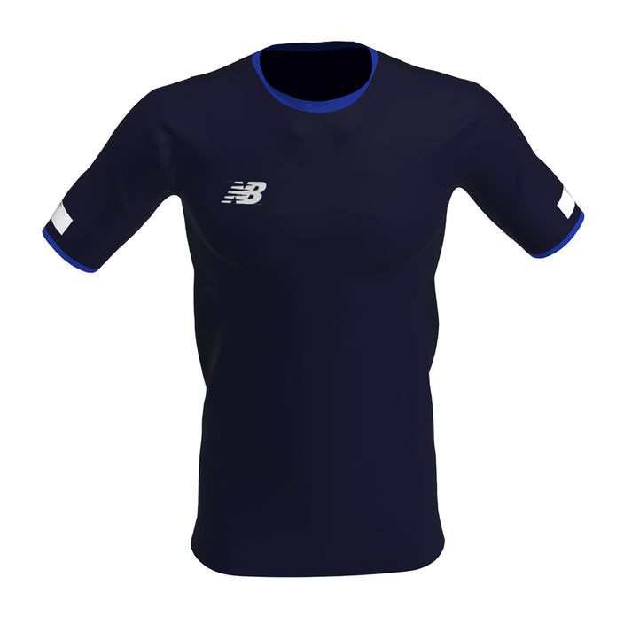 Tricou de fotbal pentru copii New Balance Turf albastru marin NBEJT9018 2