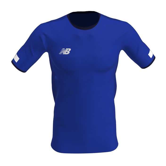 Tricou de fotbal pentru copii New Balance Turf albastru NBEJT9018 2