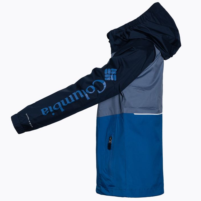 Jachetă de ploaie pentru copii Columbia Dalby Springs 432 albastru 1877671 3