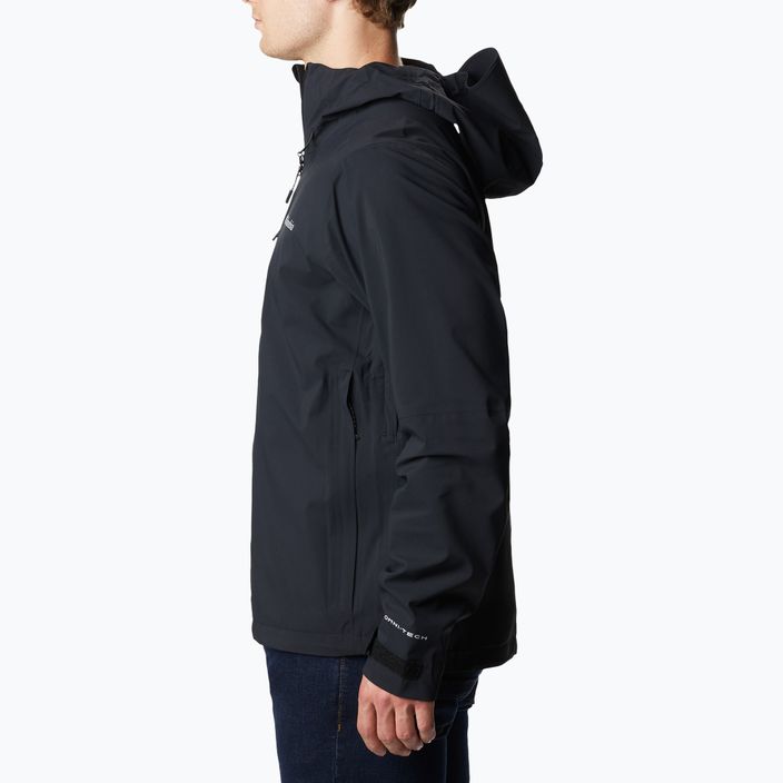 Columbia Omni-Tech Ampli-Dry 010 jachetă hibridă pentru bărbați negru 1932854 10