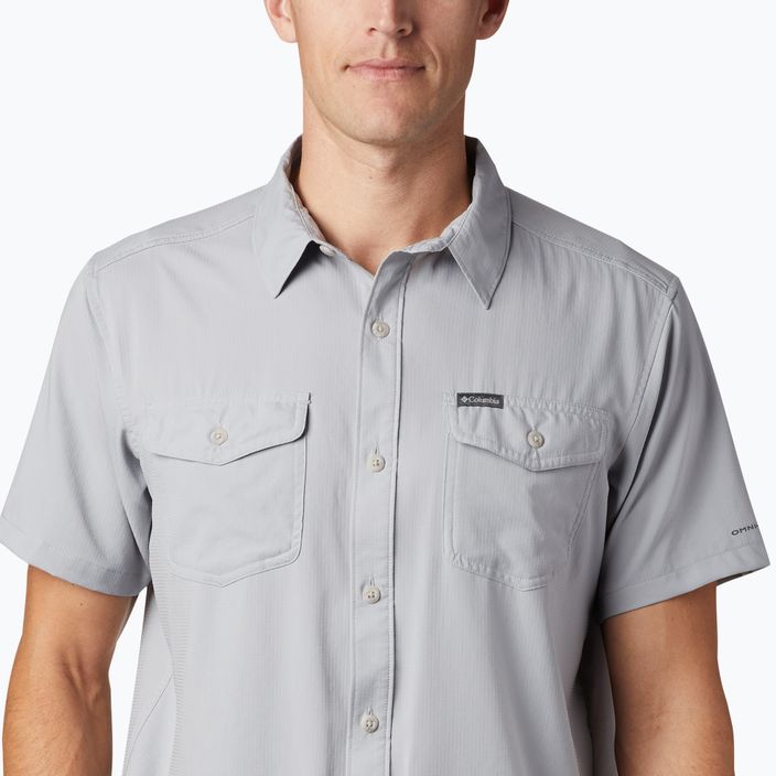 Tricou pentru bărbați Columbia Utilizer II Solid columbia grey 4