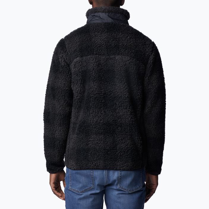Bărbați Columbia Winter Pass Print Fleece sweatshirt negru 1866565 2