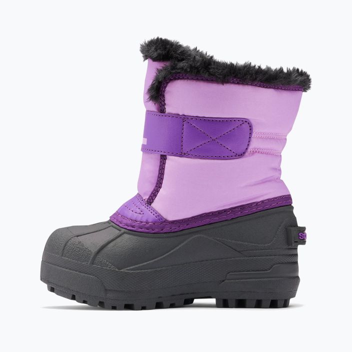 Ghete pentru copii Sorel Snow Commander gumdrop/purple violet 8