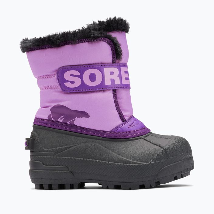 Ghete junior Sorel Snow Commander gumdrop/purple violet 7