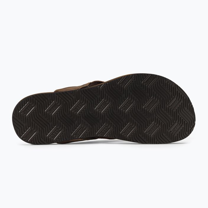 Papuci pentru bărbați REEF Newport maro-negri CI3754 5