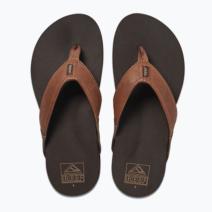 Papuci pentru bărbați REEF Newport maro-negri CI3754 12