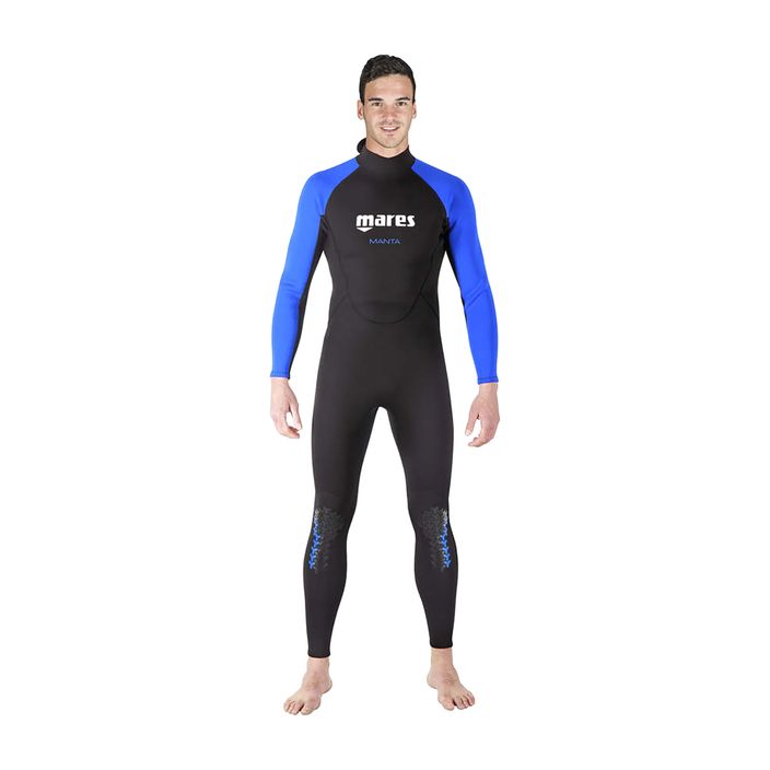 Costum de scufundări pentru bărbați Mares Manta negru-albastru 412456 2